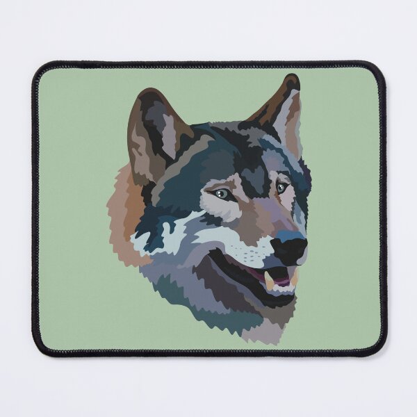 Item preview, W is for Wolf,Wolf – Majestic Wild Canine Wildlife Illustration designed and sold by PrettylittlepastelUk.