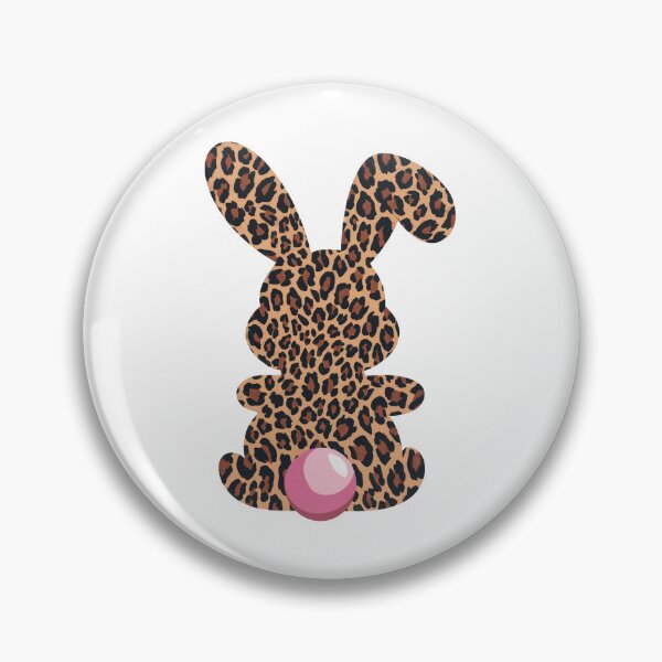 Item preview, leopard print pattern bunny designed and sold by jkrphoto.