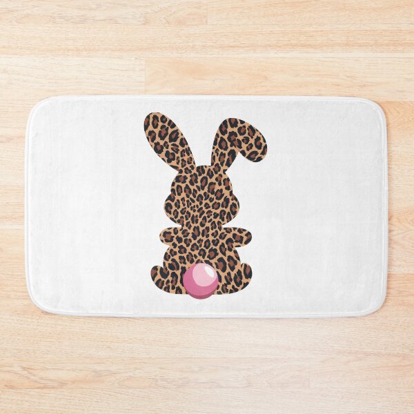 Item preview, leopard print pattern bunny designed and sold by jkrphoto.