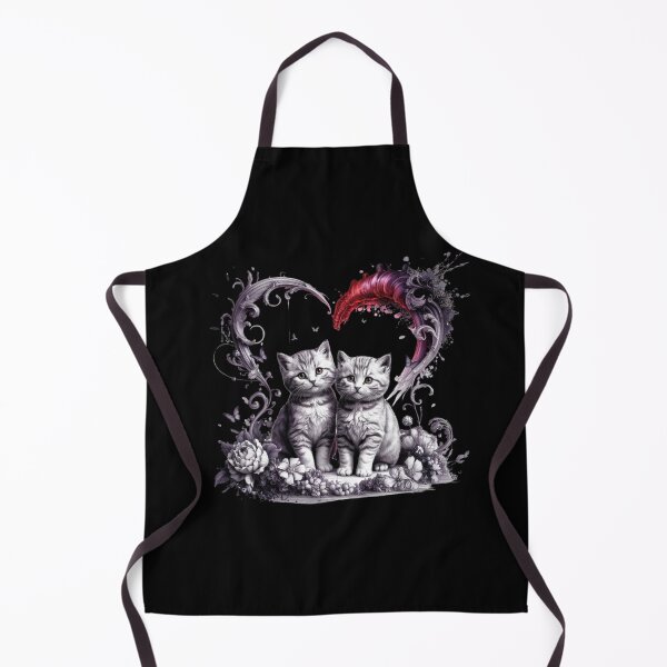 Item preview, Kittens in Floral Heart designed and sold by ArtBryz.