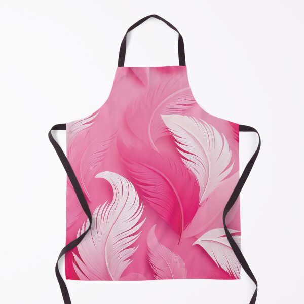Item preview, A flamingo feather pattern design in hot pink and white. designed and sold by HEMRO.