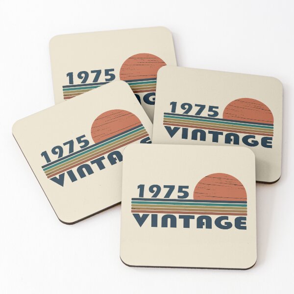 Item preview, Born in 1975 vintage 50th birthday gift designed and sold by Alexaltay.