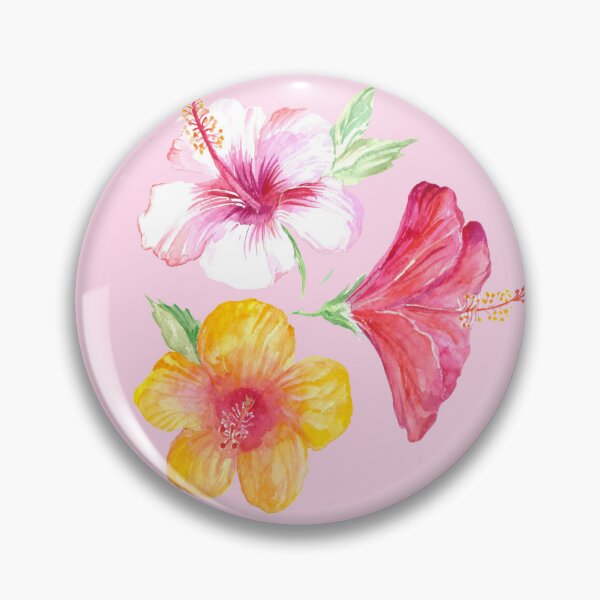 Item preview, Watercolor Hibiscus  designed and sold by Redilion.