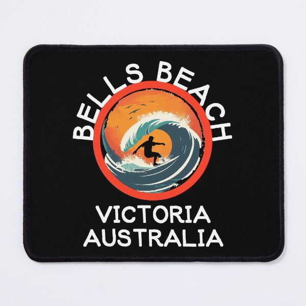 Item preview, Bells Beach, Victoria - Australia (with White Lettering) designed and sold by VelvetRoom.