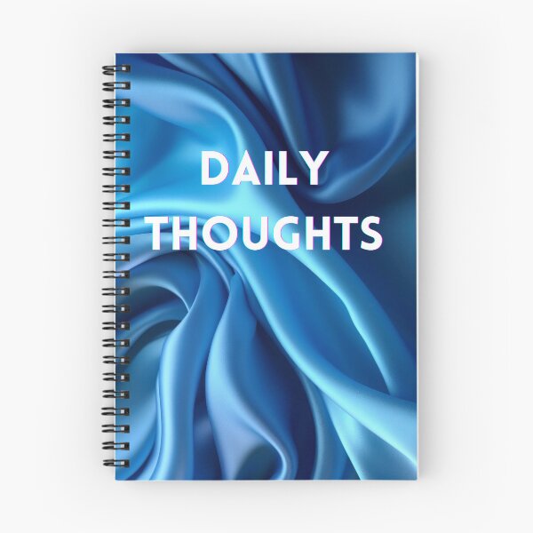 Item preview, Blue silk journal designed and sold by StellarInkDesigns.