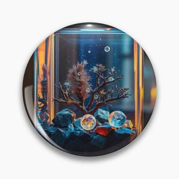 Item preview, Elegant Glass Terrarium with Miniature Tree designed and sold by LoveingShop.