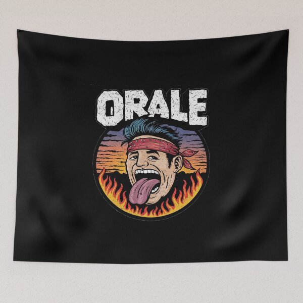 Item preview, Orale Mexican Cartoon Cholo Style Retro Art  designed and sold by Mystikos Art.
