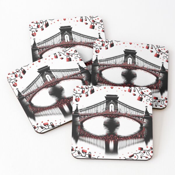 Item preview, love lock bridge designed and sold by Birkenmann.