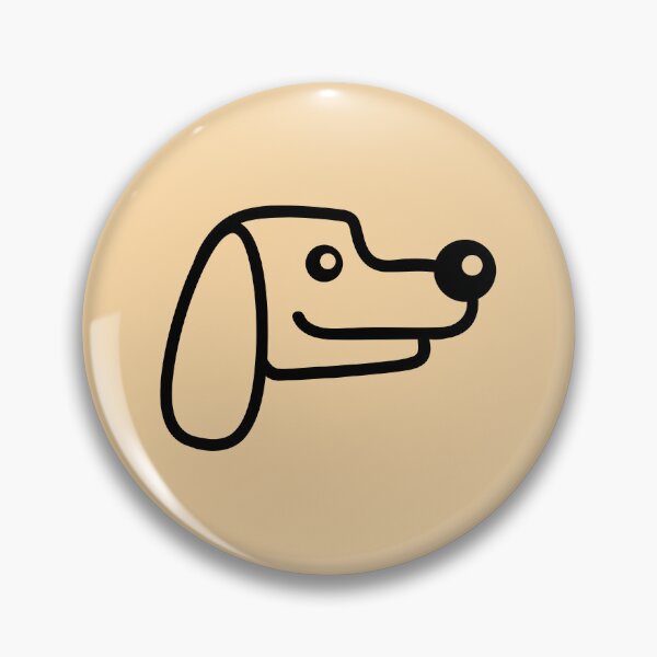 Item preview, Dog Face Little Happy Pet Head Cute Comic Cartoon designed and sold by shirt-o-mat.