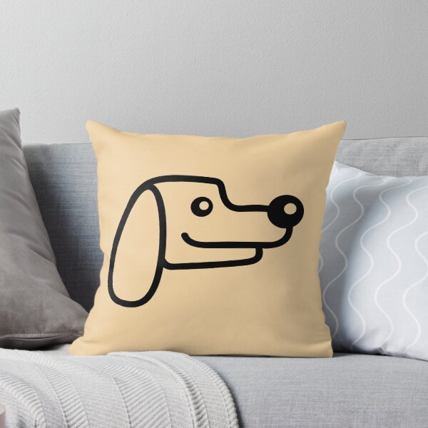 Item preview, Dog Face Little Happy Pet Head Cute Comic Cartoon designed and sold by shirt-o-mat.
