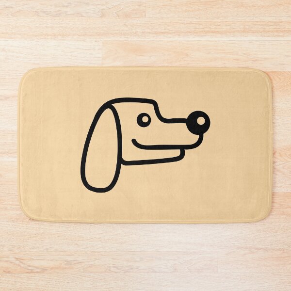 Item preview, Dog Face Little Happy Pet Head Cute Comic Cartoon designed and sold by shirt-o-mat.