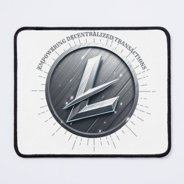 Item preview, Litecoin "Empowering Decentralized Transactions" Tee designed and sold by TrendVoyager.
