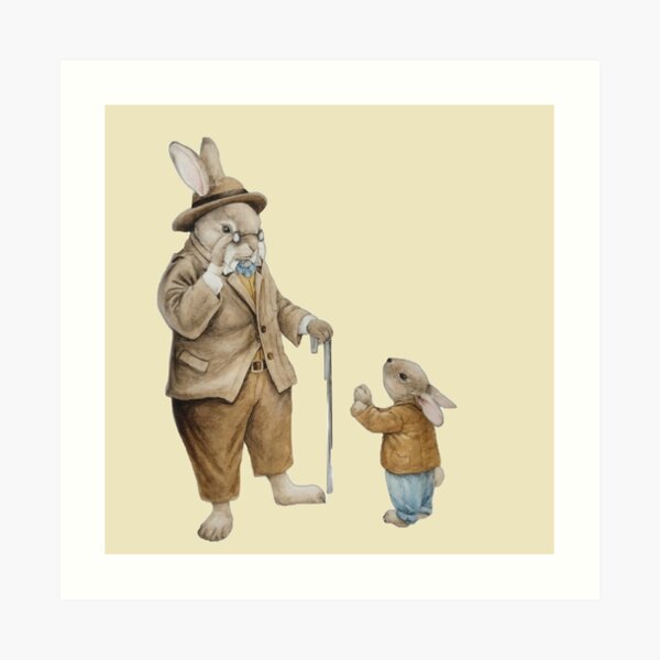 Item preview, Grandpa Rabbit's Wisdom designed and sold by QuidNimbus.