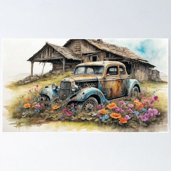 Artikelvorschau, Blumen und Rost entworfen und verkauft von Whispers of Wonder (Wolfgang).