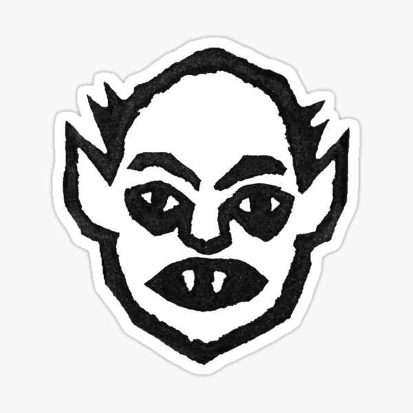 Item preview, Rubber Stamp of Nosferatu designed and sold by Sara Presthus.