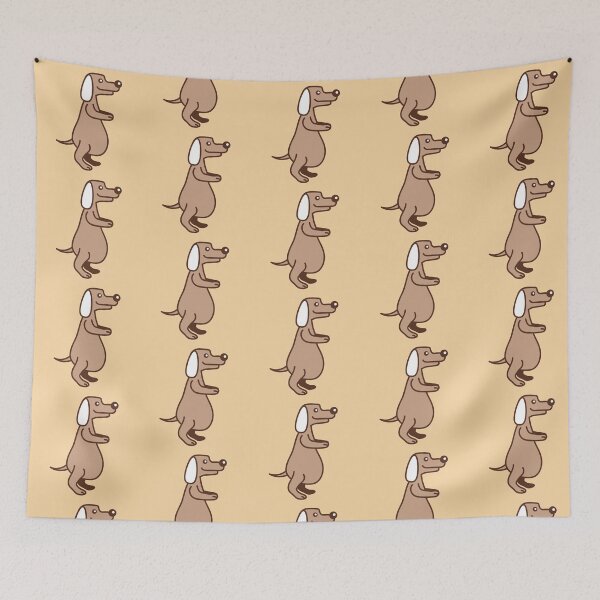 Item preview, Dog Fat Belly Overweight Funny Cartoon Comic Comic Cartoon designed and sold by shirt-o-mat.