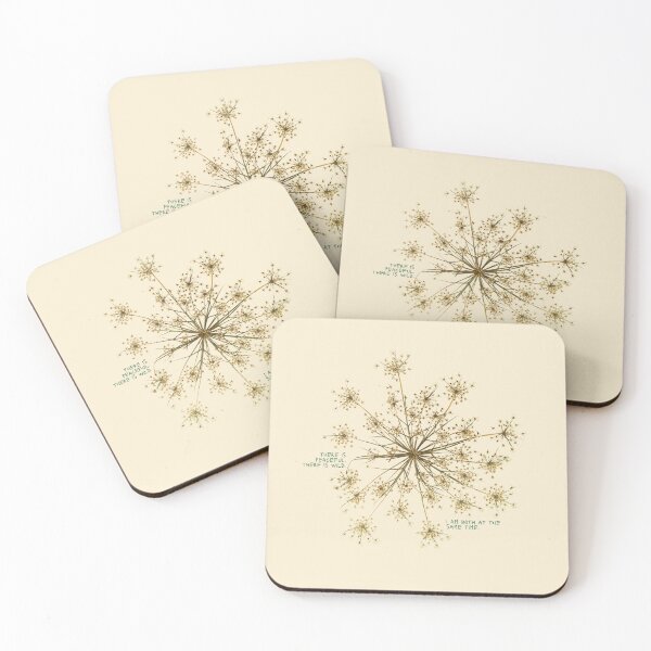 Item preview, Wild & Peaceful Quote Botanical Art designed and sold by Mystikos Art.