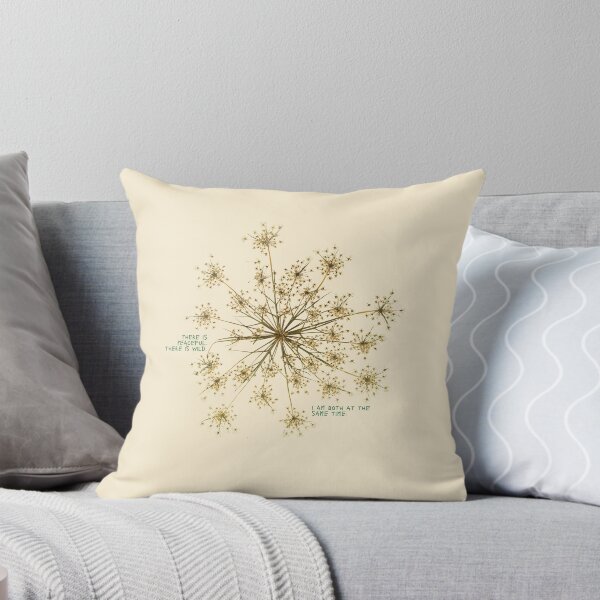 Item preview, Wild & Peaceful Quote Botanical Art designed and sold by Mystikos Art.