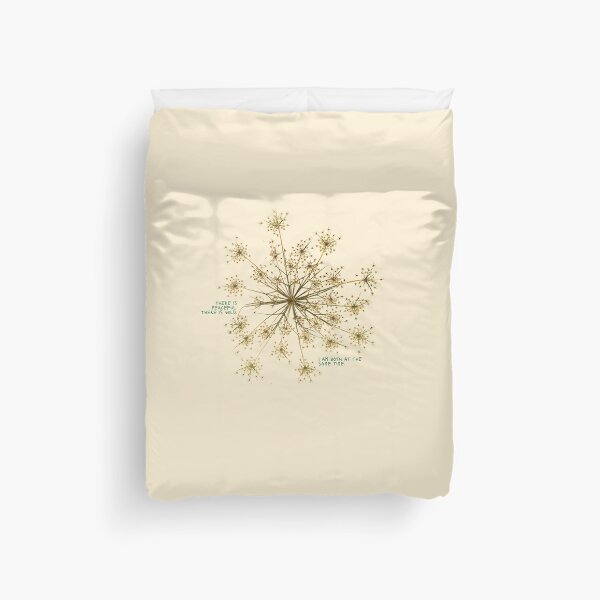 Item preview, Wild & Peaceful Quote Botanical Art designed and sold by Mystikos Art.