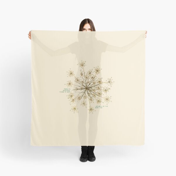 Item preview, Wild & Peaceful Quote Botanical Art designed and sold by Mystikos Art.