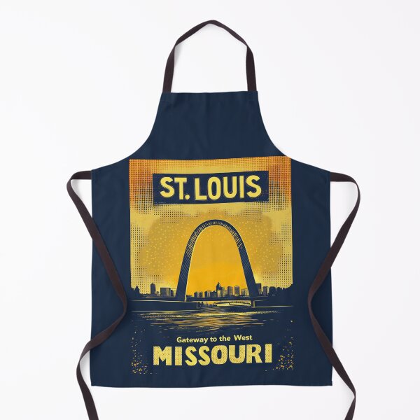 Item preview, A Vintage Travel Illustration of St. Louis - Missouri - United States designed and sold by GoodOldVintage.