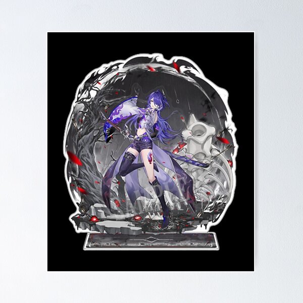 Item preview, Acheron - Honkai: Star Rail designed and sold by Anni-tett.