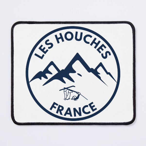 Item preview, Les Houches Ski Resort France Mountain designed and sold by karmdaf.