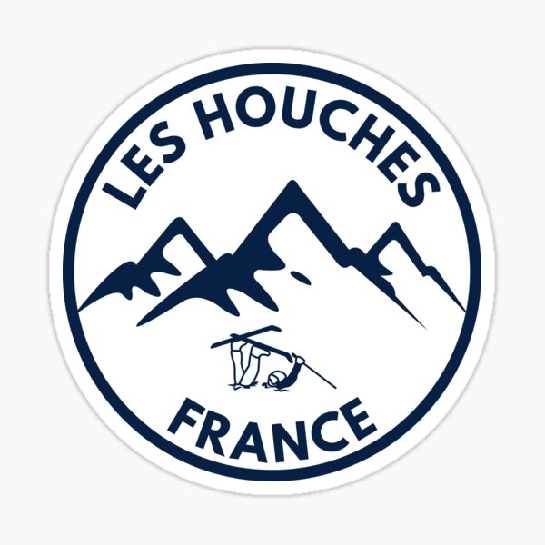 Item preview, Les Houches Ski Resort France Mountain designed and sold by karmdaf.