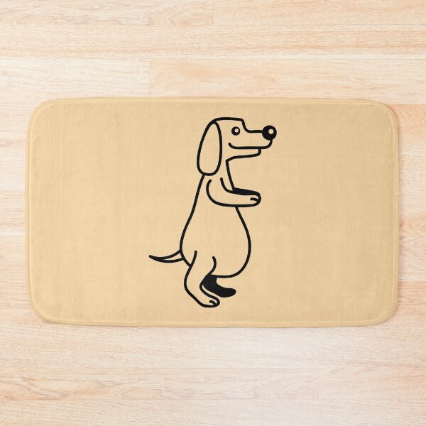 Item preview, Dog Fat Belly Overweight Funny Cartoon Comic Comic Cartoon designed and sold by shirt-o-mat.