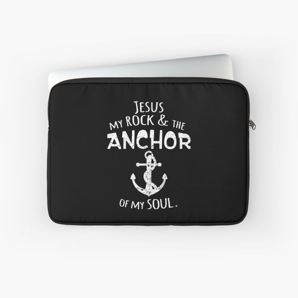 Item preview, Jesus My Rock And The Anchor Of My Soul Christian Design designed and sold by Angela Dow.