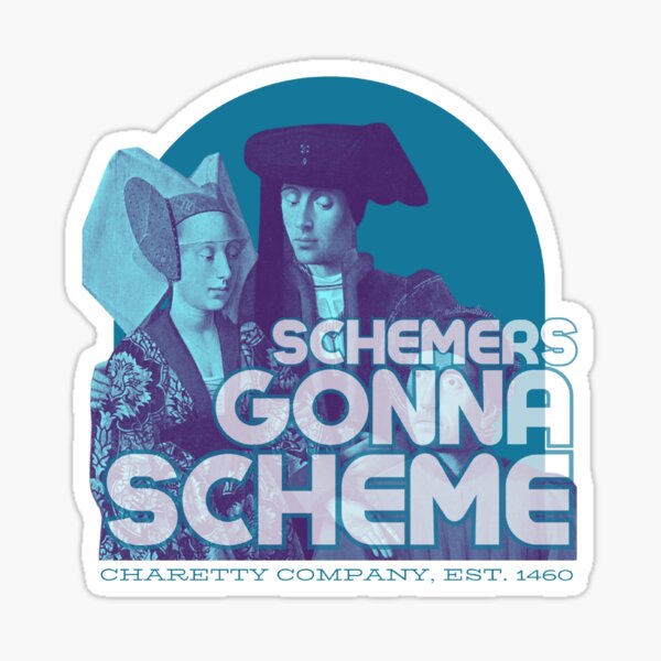 Item preview, Schemers Gonna Scheme designed and sold by RoarCatReads.