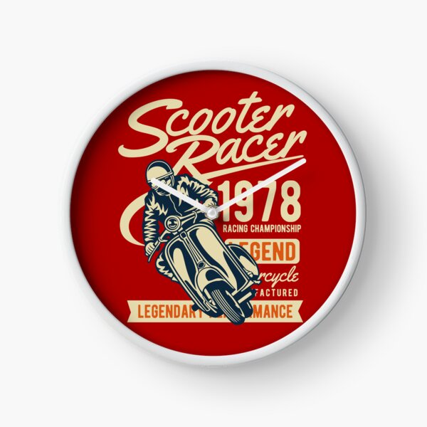 Item preview, Scooter Racer Retro Vintage designed and sold by The Vintage Retro Store.