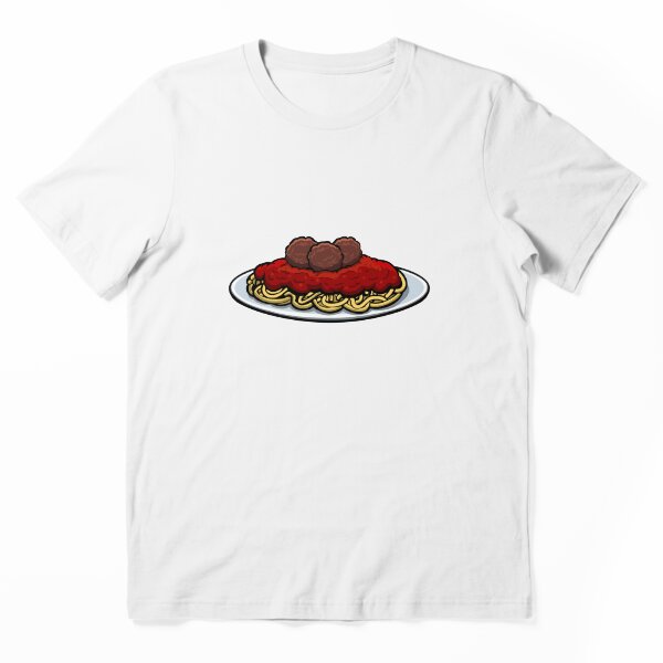 Aperçu de l'œuvre Assiette de spaghettis et boulettes de viande créée et vendue par digifunk.