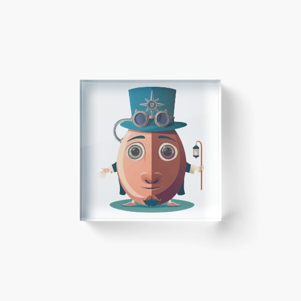 Item preview, Steampunk Humpty Dumpty designed and sold by TasteTryTravel.
