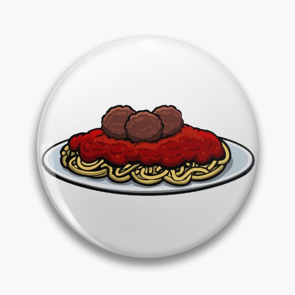 Item preview, Spaghetti and Meatballs Plate designed and sold by digifunk.