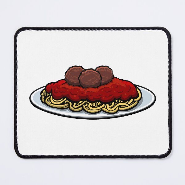 Item preview, Spaghetti and Meatballs Plate designed and sold by digifunk.