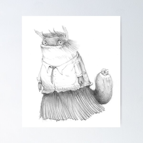 Item preview, Grimlog, Cute Monster designed and sold by shamvandamn.