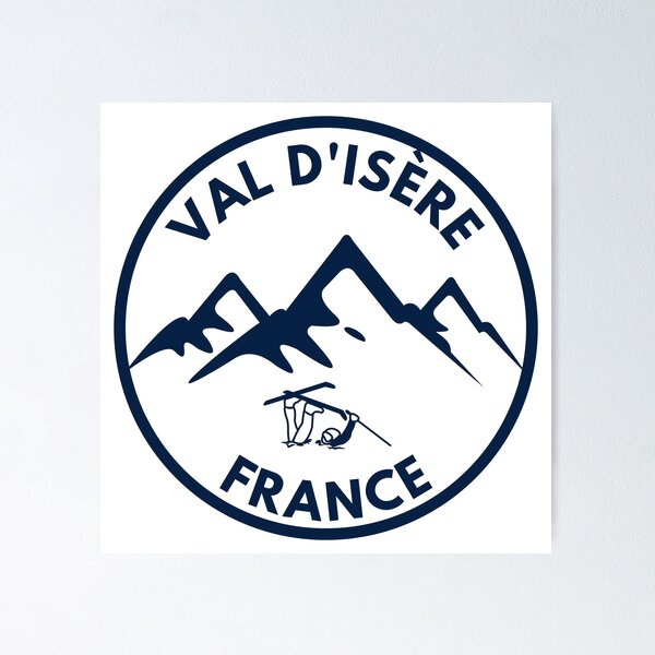 Item preview, Val D'Isère Ski Resort France Mountain designed and sold by karmdaf.