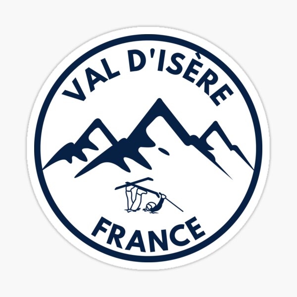 Item preview, Val D'Isère Ski Resort France Mountain designed and sold by karmdaf.