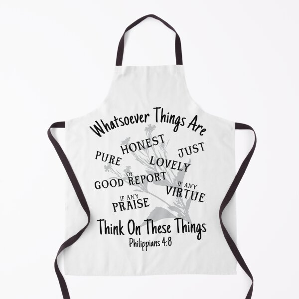 Item preview, Think On These Things Philippians 4:8 KJV Christian Design designed and sold by Angela Dow.