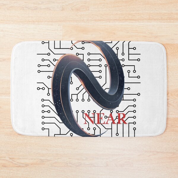 Item preview, NEAR "Supercharged Blockchain" Circuit Tee designed and sold by TrendVoyager.