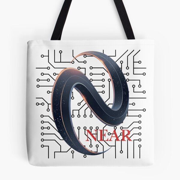 Item preview, NEAR "Supercharged Blockchain" Circuit Tee designed and sold by TrendVoyager.