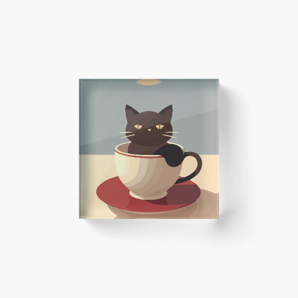 Item preview, Kitty Cat Cuppa designed and sold by CreatorStudios.