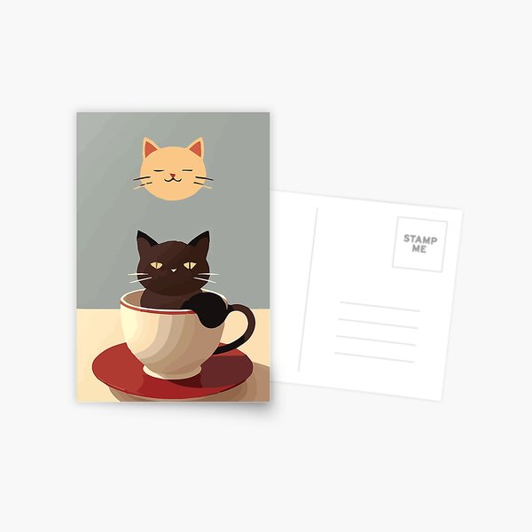 Item preview, Kitty Cat Cuppa designed and sold by CreatorStudios.