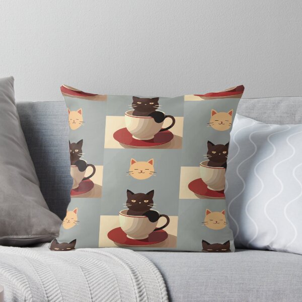 Item preview, Kitty Cat Cuppa designed and sold by CreatorStudios.