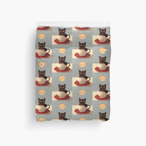 Item preview, Kitty Cat Cuppa designed and sold by CreatorStudios.