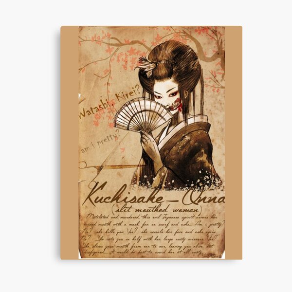 Item preview, Kuchisake Onna designed and sold by PatronesKawai.