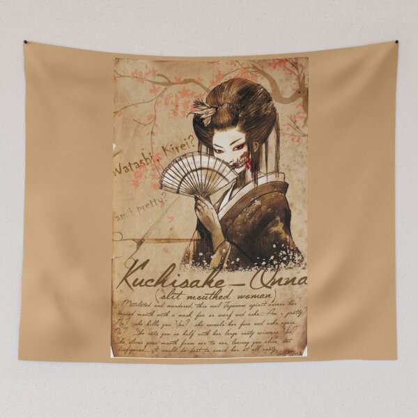 Item preview, Kuchisake Onna designed and sold by PatronesKawai.