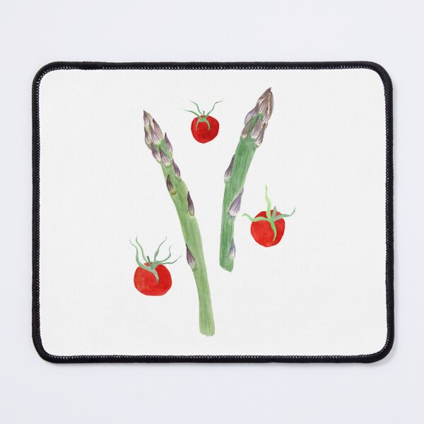 Item preview, Watercolor Tomatoes & Asparagus   designed and sold by daphsam.