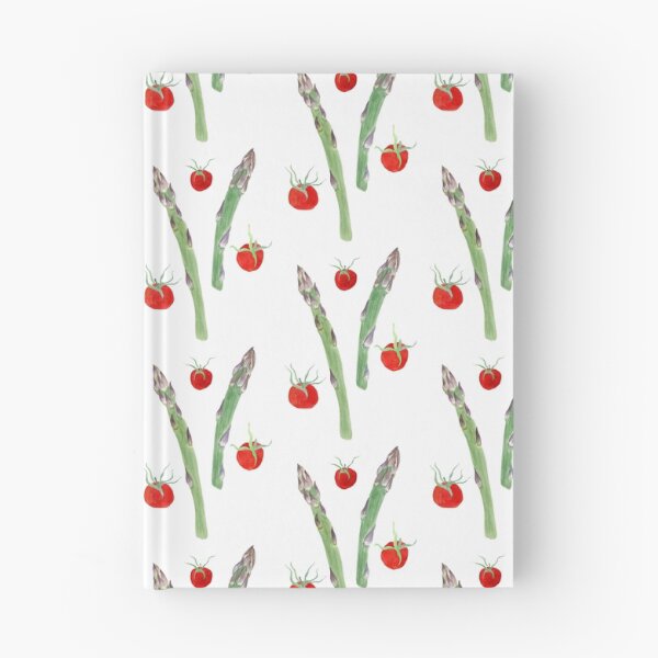 Item preview, Watercolor Tomatoes & Asparagus   designed and sold by daphsam.